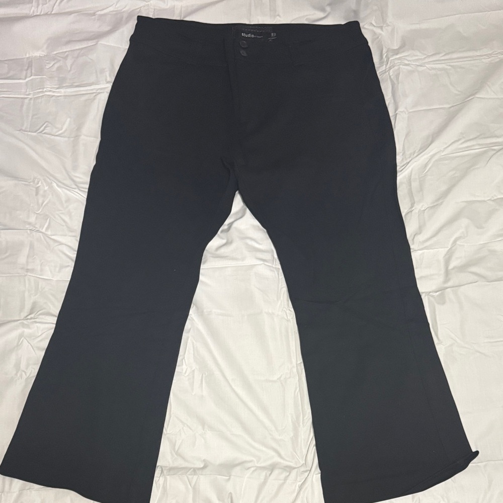 Torrid Studio Black Boot Cut Pants